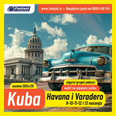 Duo Fantastico Havana &amp; Varadero (5 noći Havana + 4,5,6,7 i 8 noći Varadero)