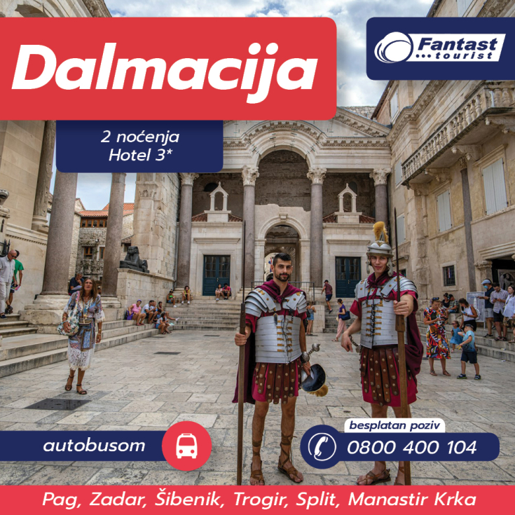 Dalmatino tura 2 noćenja