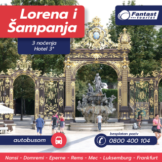 Putopis iz Francuske - Lorena &amp; Šampanja