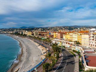 Avio karta Beograd Nica