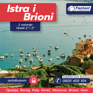 Istra i Brioni 2 noćenja